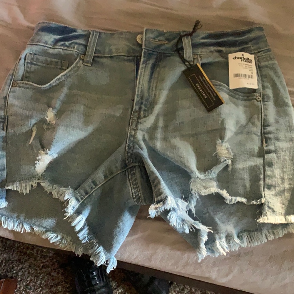 charlotte russe jean shorts